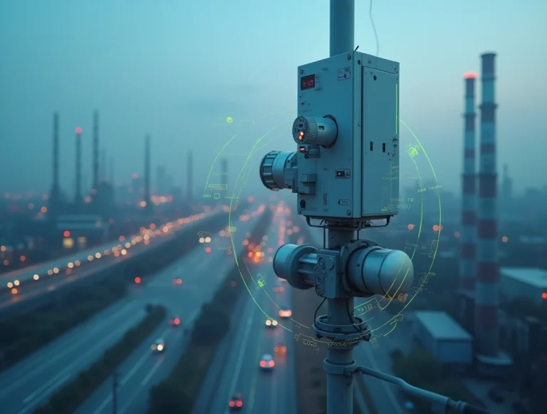 Цифровая система экологического мониторинга: высокотехнологичные датчики и визуализация данных о воздухе