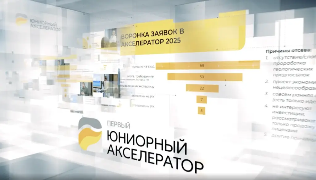 Открытие Первого Юниорного Акселератора — нового проекта для поддержки геологоразведочных компаний и инвесторов в России