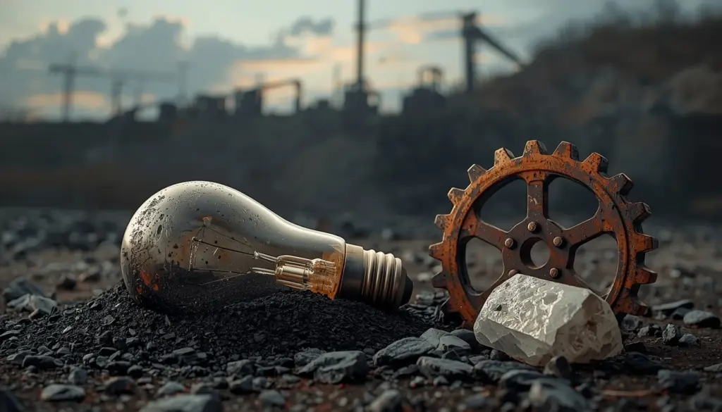 Кризис добывающей отрасли России - остановка производства кремния, проблемы с марганцем, титаном и литием