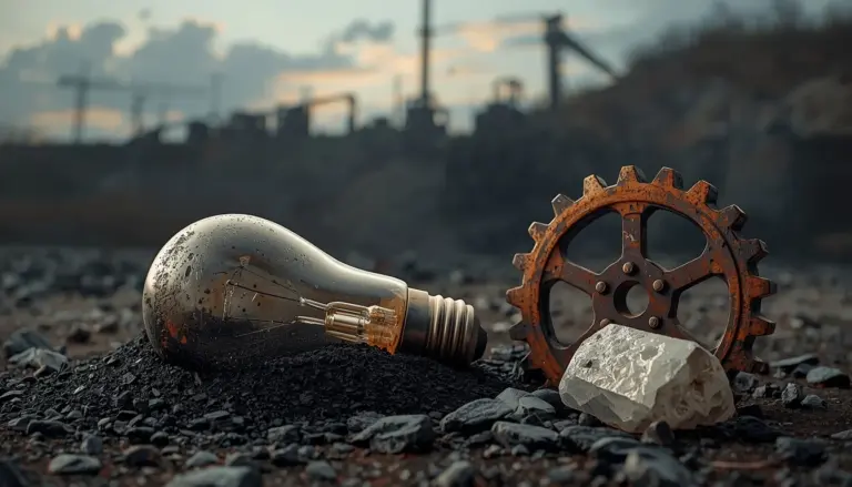 Кризис добывающей отрасли России - остановка производства кремния, проблемы с марганцем, титаном и литием