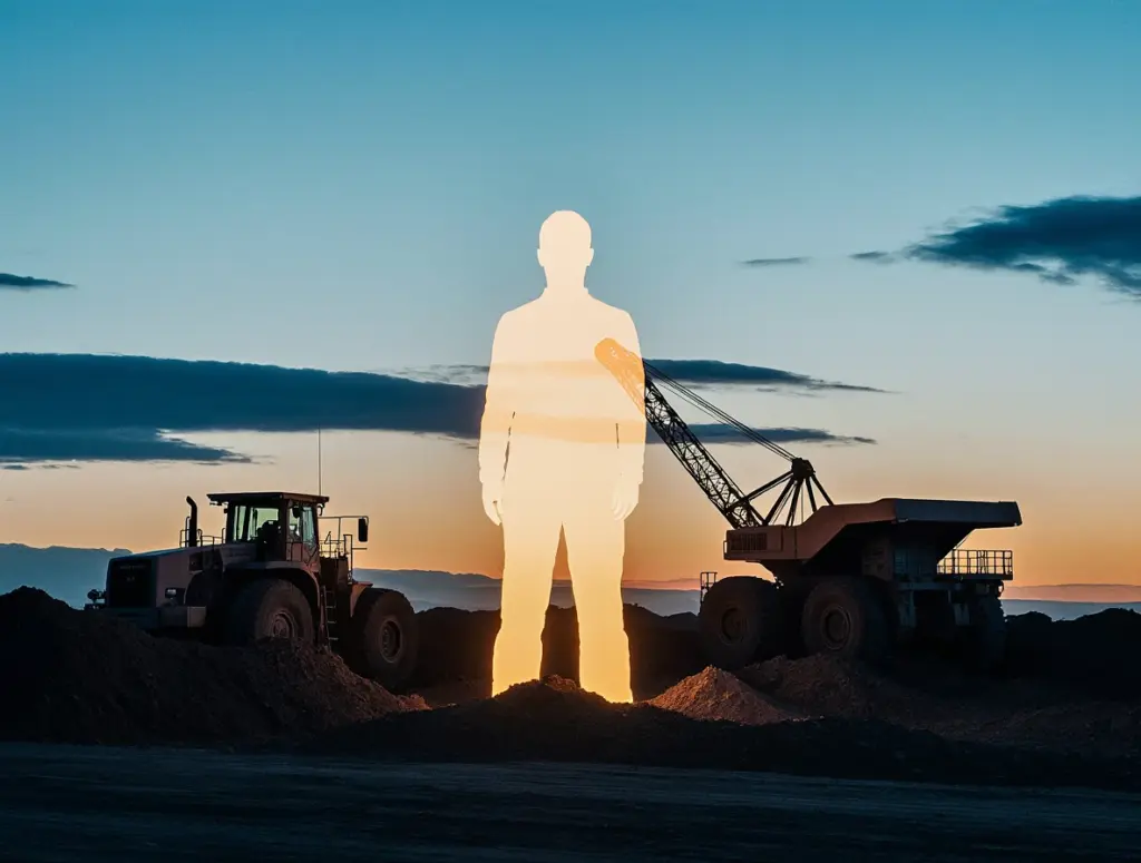 Результаты опроса о ключевых вызовах для горнодобывающей отрасли в 2025 году, показывающие лидирующую роль кадрового дефицита.