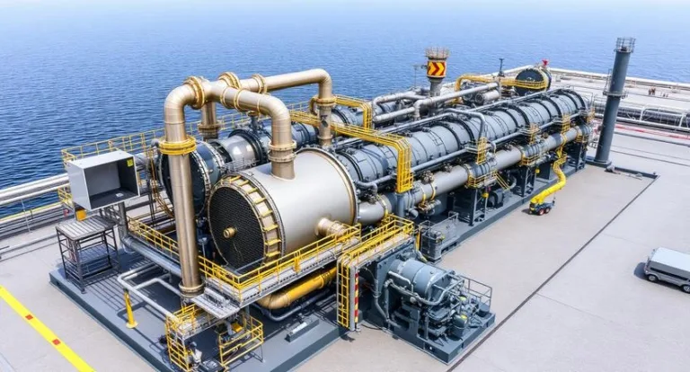 Схема оптимизации теплообмена на установке подготовки нефти