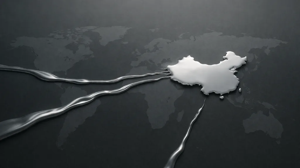 Динамика импорта серебра в Китай в 2026 году по месяцам