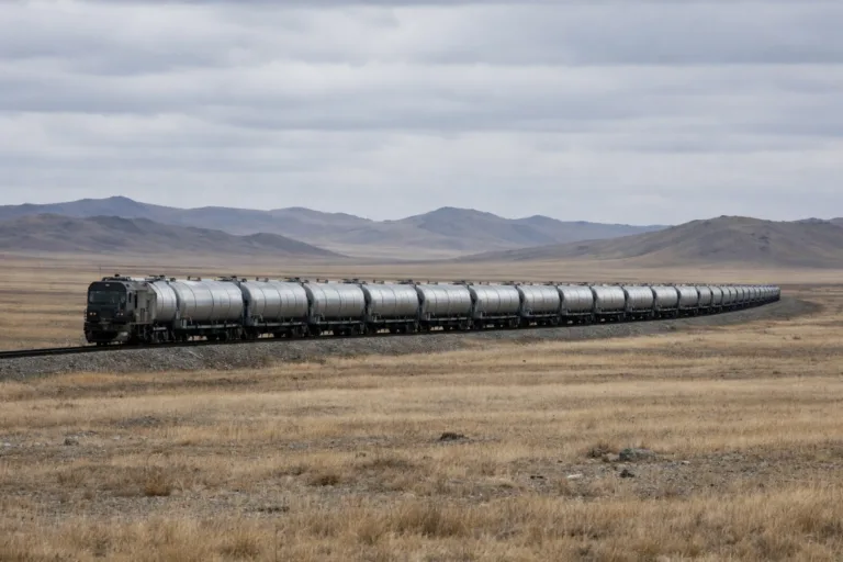Поставки российских нефтепродуктов в Монголию по трубопроводу и железной дороге