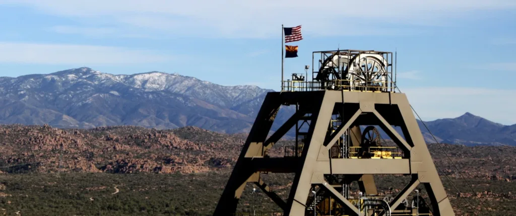 Участок Resolution Copper в Аризоне, где планируется строительство рудника