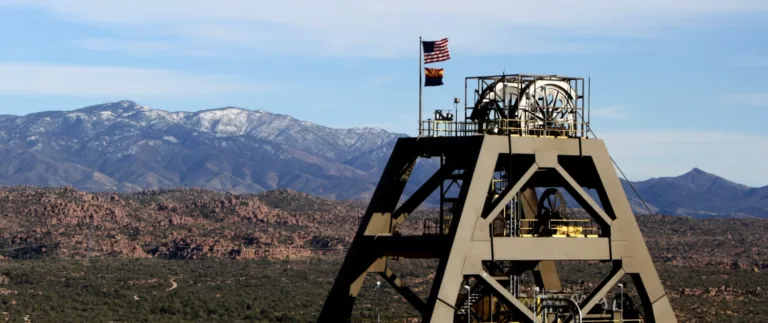 Участок Resolution Copper в Аризоне, где планируется строительство рудника