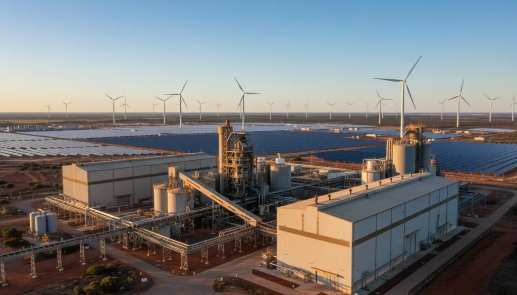 Алюминиевый завод Boyne в Гладстоне и инфраструктура возобновляемой энергетики