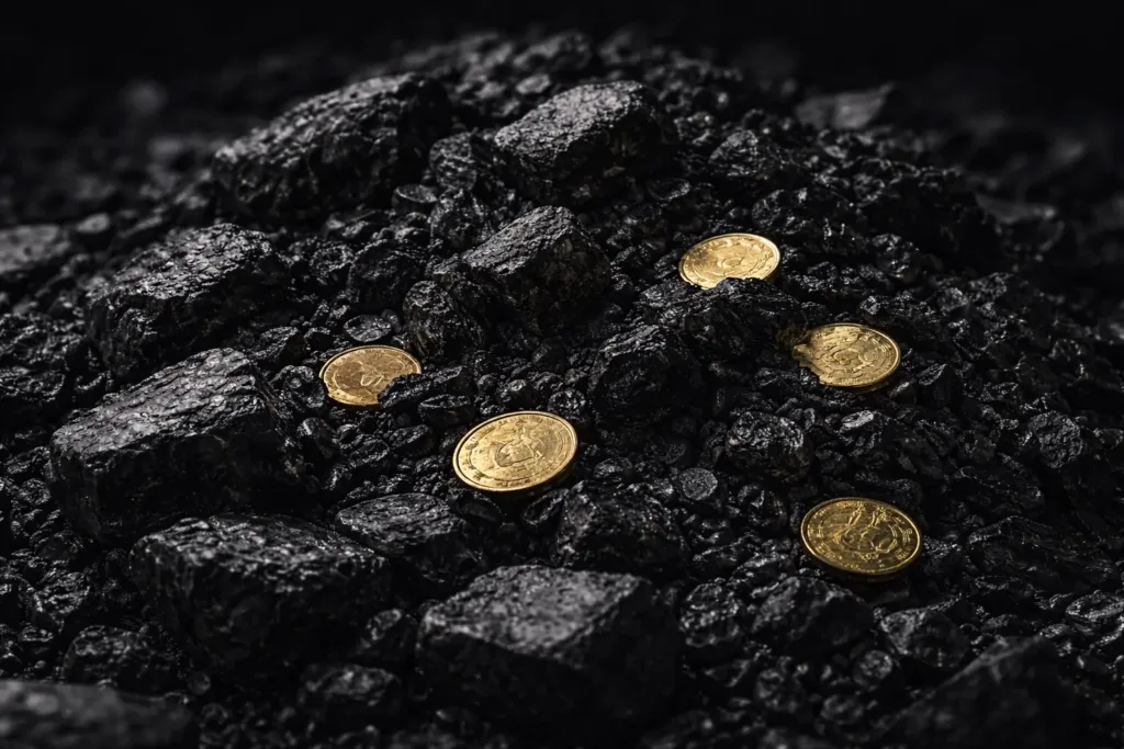 Динамика финансовых показателей угольных компаний России в 2025 году