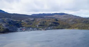 Подземный рудник медного проекта Nussir в северной Норвегии