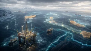 Карта нефтегазовых блоков на норвежском континентальном шельфе