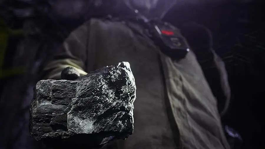 Miners at a coal mine in Russia amid Indian investment interest