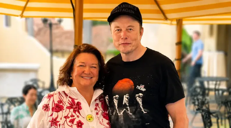 Gina Rinehart’s investment in SpaceX and the future potential of extracting critical minerals beyond Earth.
