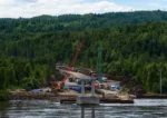 Строительство моста через реку Витим для круглогодичного доступа к месторождению Сухой Лог и Вернинскому ГОКу