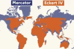 Голосование в ООН за отказ от карты Меркатора и переход на проекцию Equal Earth, которая отображает реальный размер Африки и других экваториальных регионов