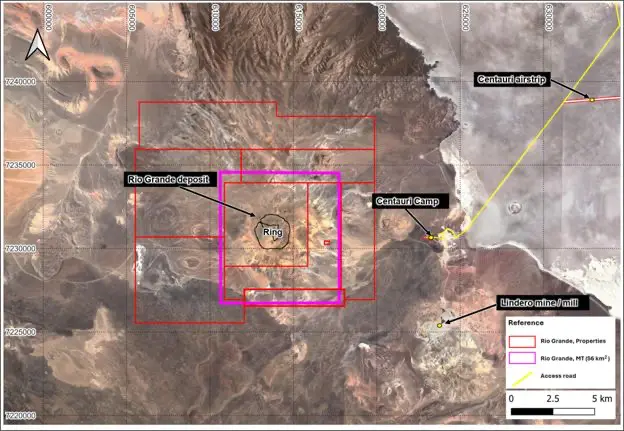 Возобновление буровых работ на золото-медном проекте Rio Grande компании Centauri Minerals в провинции Сальта в Аргентине