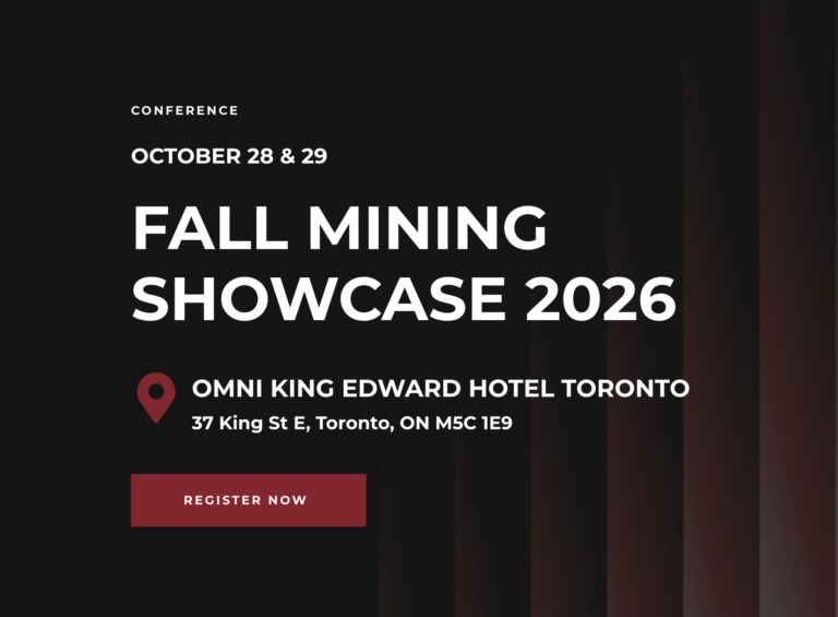 Программа и регистрация на осенний горный форум Red Cloud Fall Mining Showcase 2026 в Торонто 28-29 октября